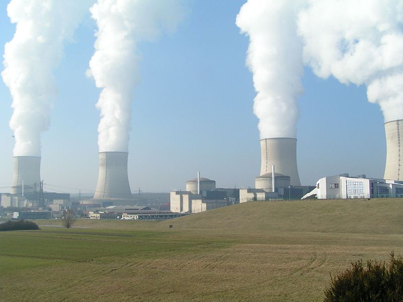 File:Power Plant Hyperboloid Cooling Towers.jpg