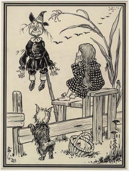File:Dorothy and the Scarecrow 1900.jpg