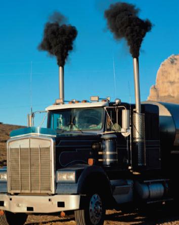 File:Diesel-fuelled truck emissions.JPG