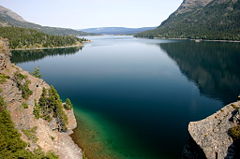Large parts of the Rocky Mountains are characterized by untouched nature, such as the Glacier National Park, Montana.