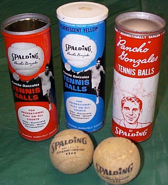 File:Pancho Gonzales Spalding Tennis Balls.jpg