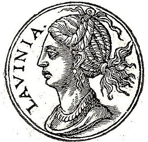 Drawing of a coin.
