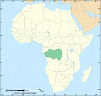 Distribution of the Congo water cobra