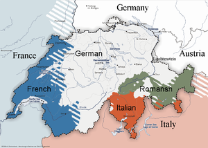 English-language version of Linguistic map of Switzerland.png