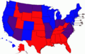 Image of voting intentions in 2008 July based on Zogby poll